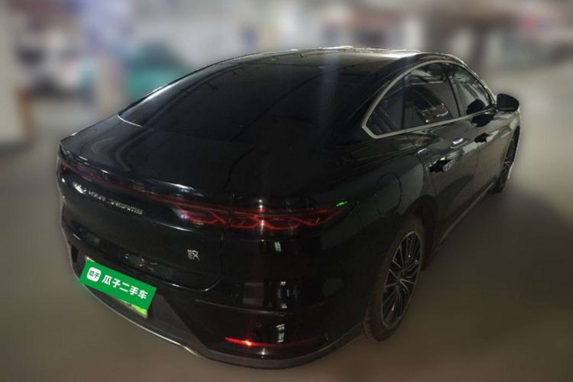 Used BYD Han 2022 DM-i 121KM Prestige Model Rear Right 45 Deg