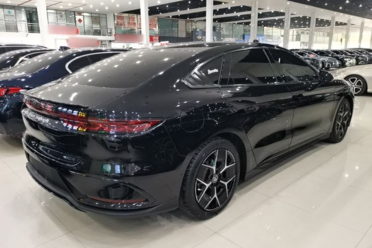 Used BYD Han 2022 EV Genesis Edition 715 km Front-Wheel-Drive Flagship Model Rear Right 45 Deg