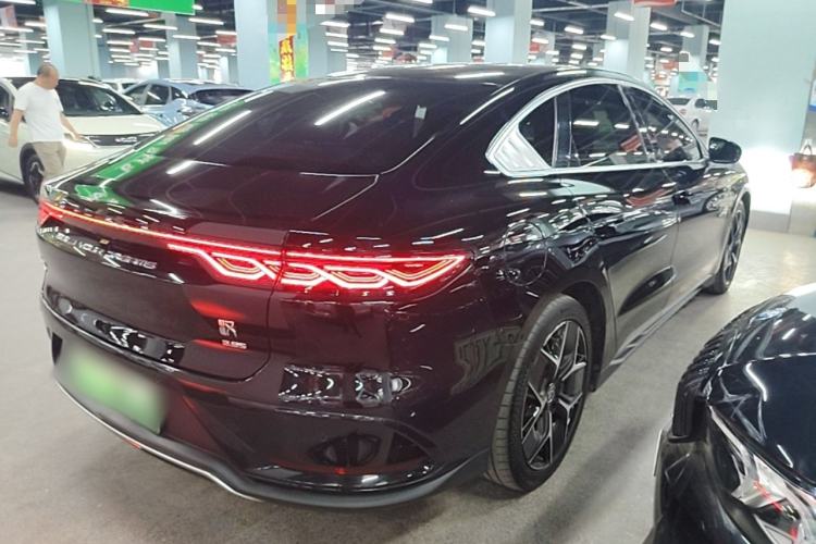 Used BYD Han 2022 EV Genesis Edition 715KM Front-Wheel-Drive Prestige Model Rear Right 45 Deg
