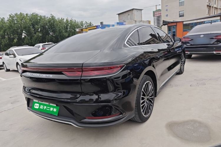Used BYD Han 2022 DM-i 121KM Luxury Model Rear Right 45 Deg