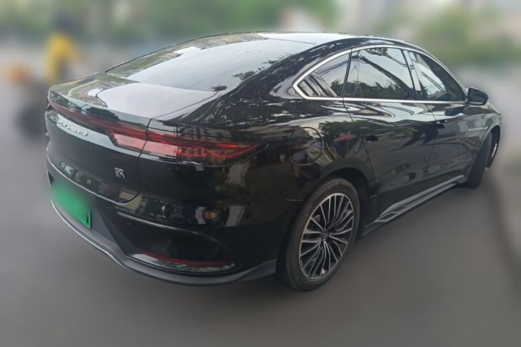 Used BYD Han 2022 DM-i 121KM Prestige Model Rear Right 45 Deg