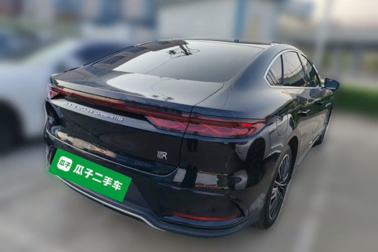 Used BYD Han 2022 DM-i 121KM Luxury Model Rear Right 45 Deg