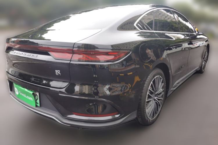 Used BYD Han 2022 DM-i 121KM Prestige Model Rear Right 45 Deg