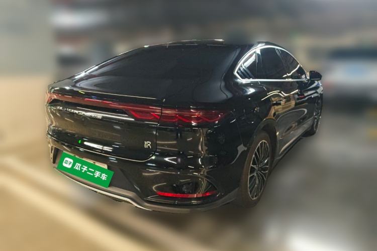 Used BYD Han 2022 DM-i 121KM Luxury Model Rear Right 45 Deg