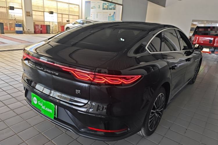 Used BYD Han 2022 DM-i 121KM Prestige Model Rear Right 45 Deg