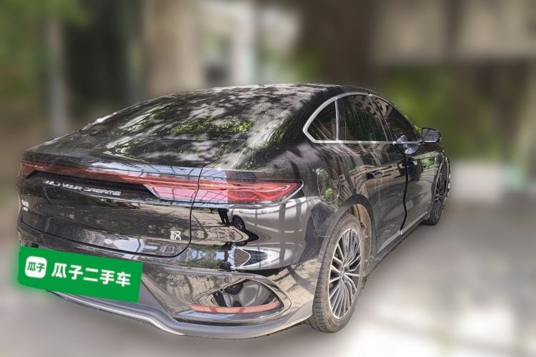 Used BYD Han 2022 DM-i 121KM Luxury Model Rear Right 45 Deg