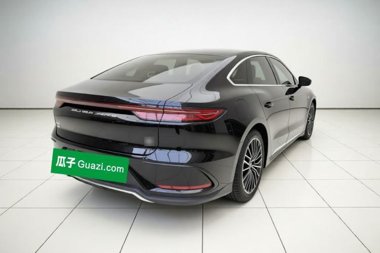 Used BYD Han 2022 DM-i 121KM Luxury Model Rear Right 45 Deg