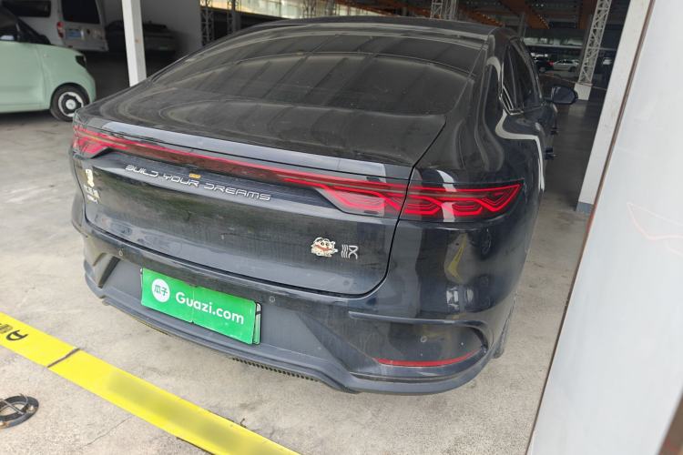 Used BYD Han 2022 DM-i 121KM Luxury Model Rear Right 45 Deg