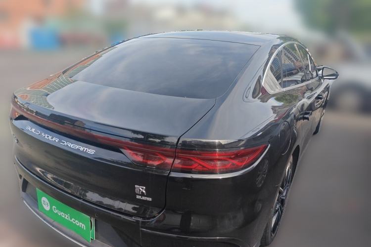 Used BYD Han 2022 EV Genesis Edition 610KM All-Wheel Drive Premium Model Rear Right 45 Deg