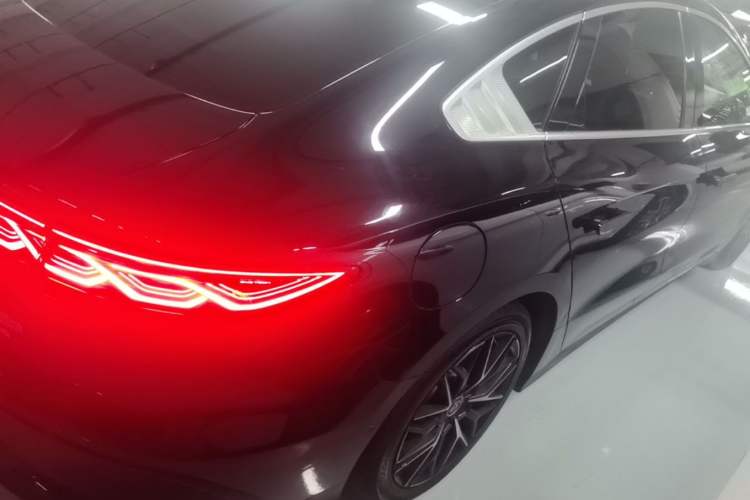 Used BYD Han 2022 EV Genesis Edition 610KM All-Wheel Drive Premium Model Rear Right 45 Deg