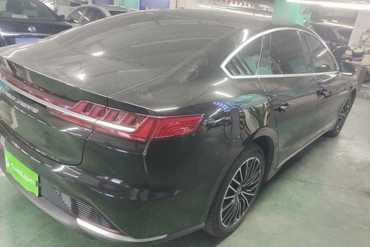 Used BYD Han 2022 EV Genesis Edition 715KM Front-Wheel-Drive Prestige Model Rear Right 45 Deg