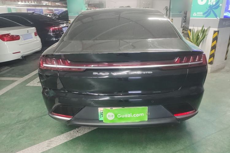 Used BYD Han 2022 EV Genesis Edition 715KM Front-Wheel-Drive Prestige Model Rear