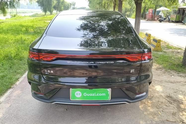 Used BYD Han 2022 EV Genesis Edition 715KM Front-Wheel-Drive Prestige Model Rear
