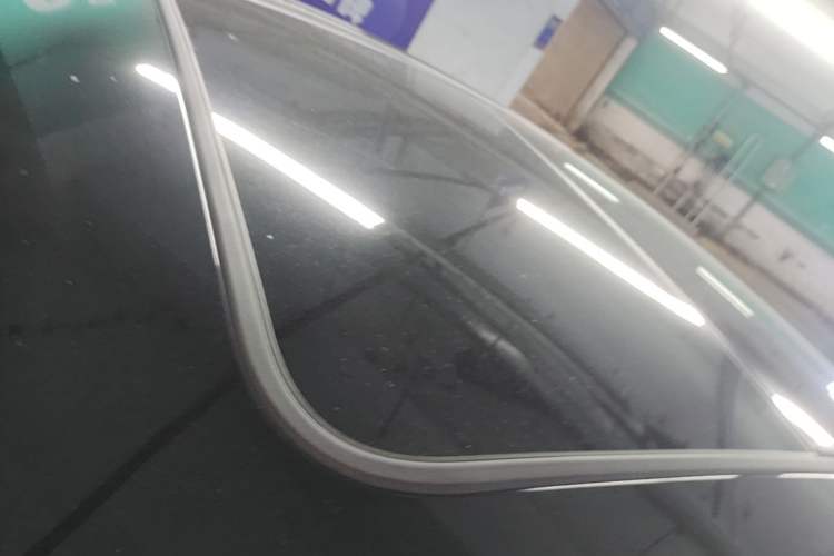 Used BYD Han 2022 EV Genesis Edition 715KM Front-Wheel-Drive Prestige Model Roof