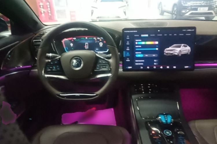 Used BYD Han 2022 EV Genesis Edition 715 km Front-Wheel-Drive Flagship Model Steering Wheel