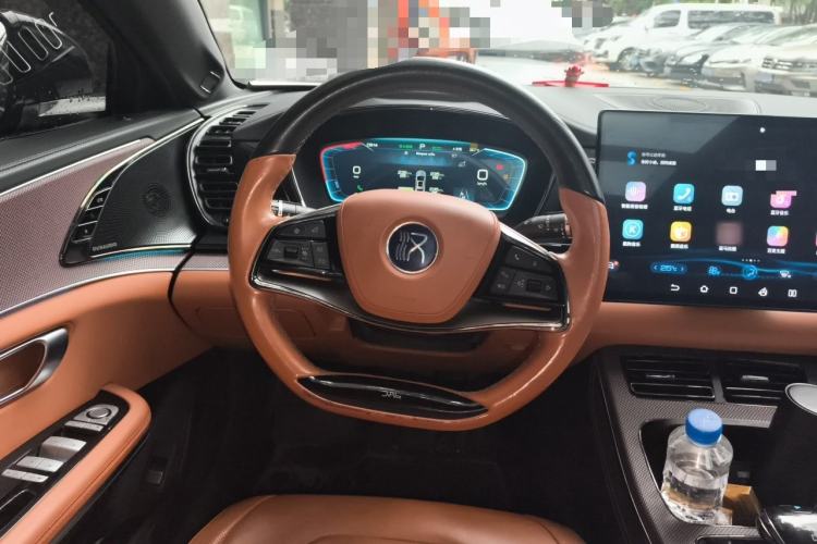 Used BYD Han 2022 EV Genesis Edition 715 km Front-Wheel-Drive Flagship Model Steering Wheel