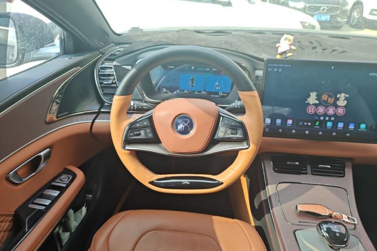 Used BYD Han 2022 DM-p 202km Four-Wheel Drive Flagship Model Steering Wheel