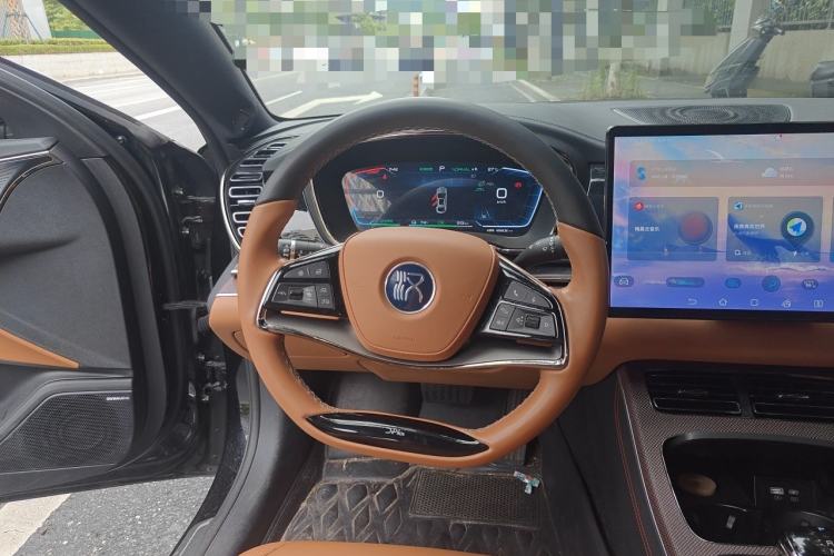 Used BYD Han 2022 EV Genesis Edition 715 km Front-Wheel-Drive Flagship Model Steering Wheel