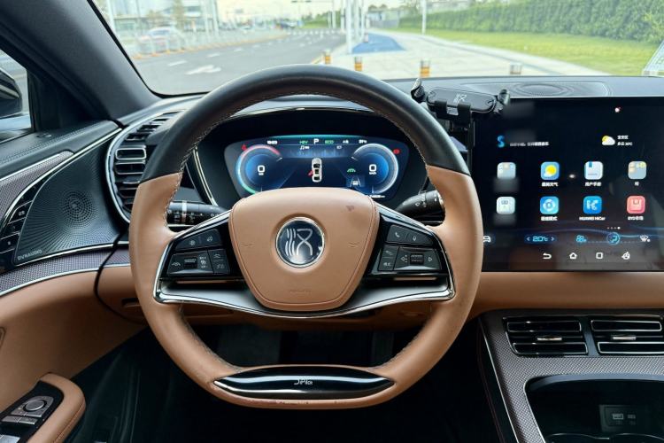 Used BYD Han 2022 DM-i 121KM Luxury Model Steering Wheel