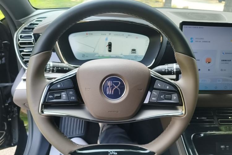 Used BYD Han 2022 EV Genesis Edition 715KM Front-Wheel-Drive Prestige Model Steering Wheel