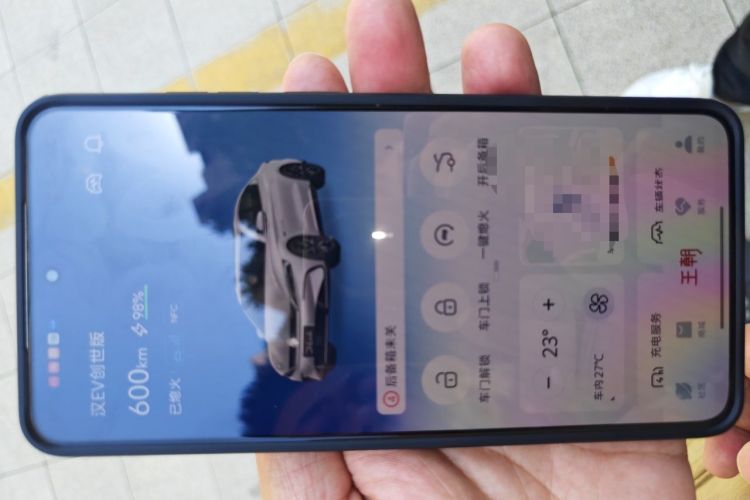 Used BYD Han 2022 EV Genesis Edition 610KM All-Wheel Drive Premium Model Vehicle Key