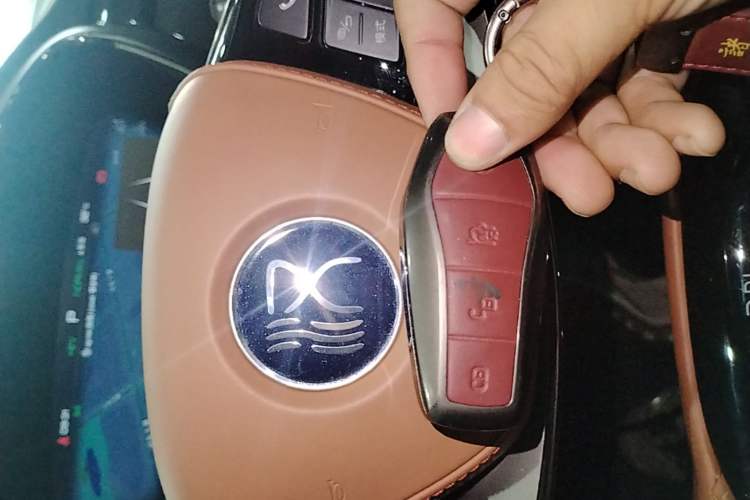 Used BYD Han 2022 DM-p 202km Four-Wheel Drive Flagship Model Vehicle Key