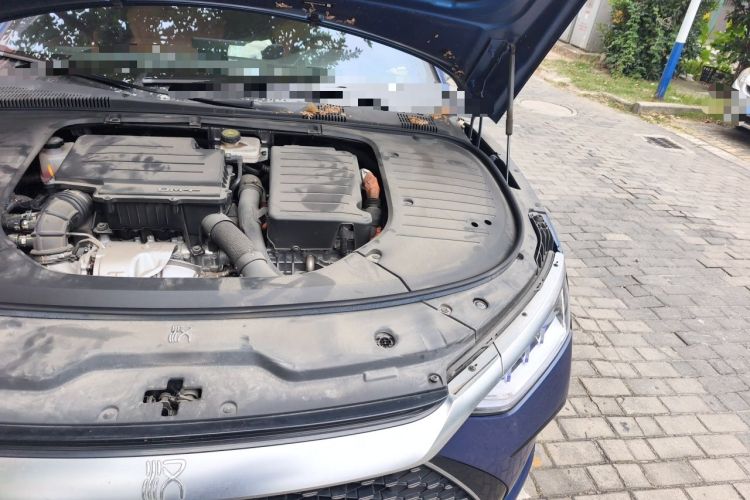 Used BYD Han 2022 DM-p 202km Four-Wheel Drive Flagship Model Engine Bay Left