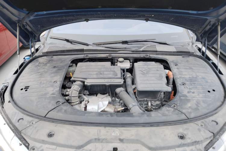 Used BYD Han 2022 DM-p 202km Four-Wheel Drive Flagship Model Engine Bay