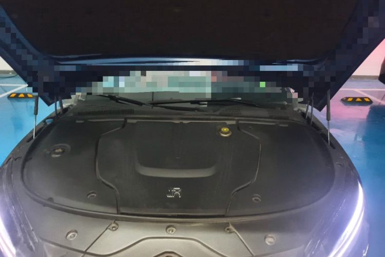 Used BYD Han 2022 EV Genesis Edition 715KM Front-Wheel-Drive Prestige Model Engine Bay