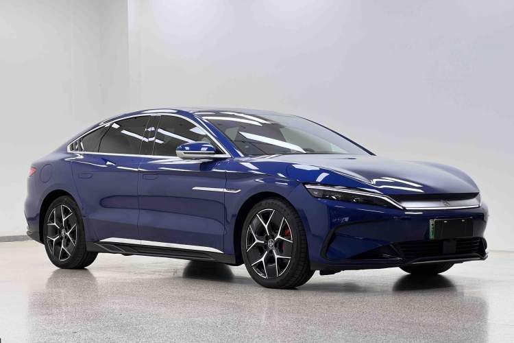 Used BYD Han 2022 EV Genesis Edition 715KM Front-Wheel-Drive Prestige Model Exterior 1