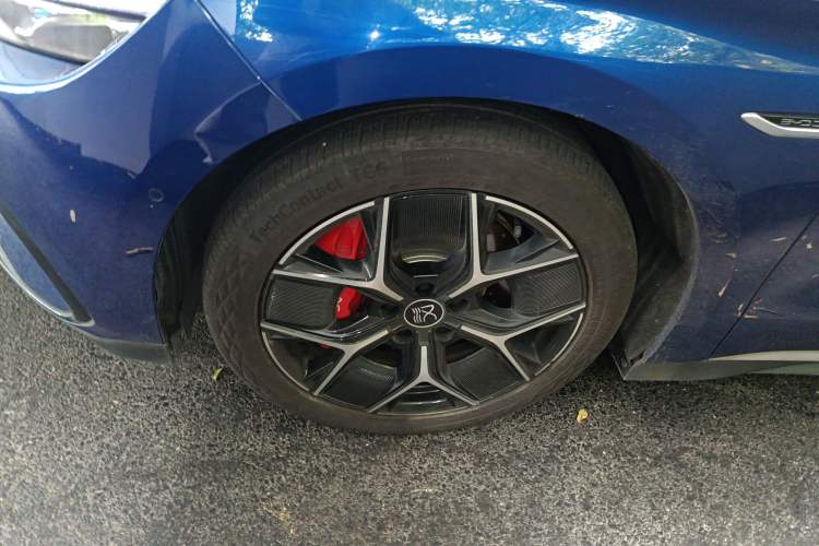 Used BYD Han 2022 EV Genesis Edition 715 km Front-Wheel-Drive Flagship Model Exterior 4