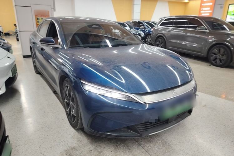 Used BYD Han 2022 EV Genesis Edition 715KM Front-Wheel-Drive Prestige Model Front Right 45 Deg