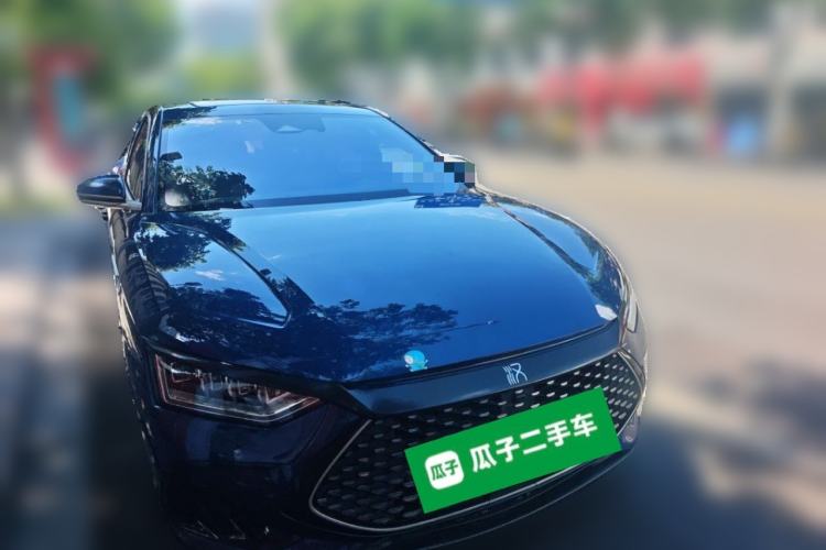 Used BYD Han 2022 DM-i 121KM Luxury Model Front Right 45 Deg