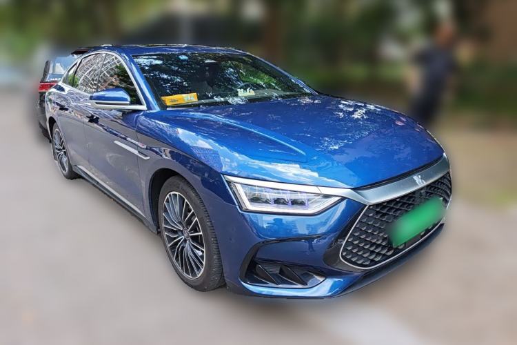 Used BYD Han 2022 DM-i 121KM Luxury Model Front Right 45 Deg