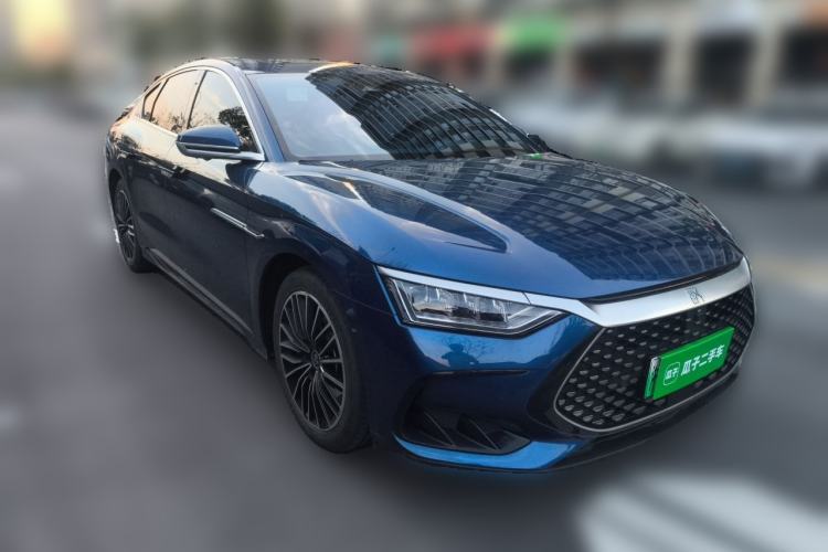Used BYD Han 2022 DM-i 121KM Prestige Model Front Right 45 Deg