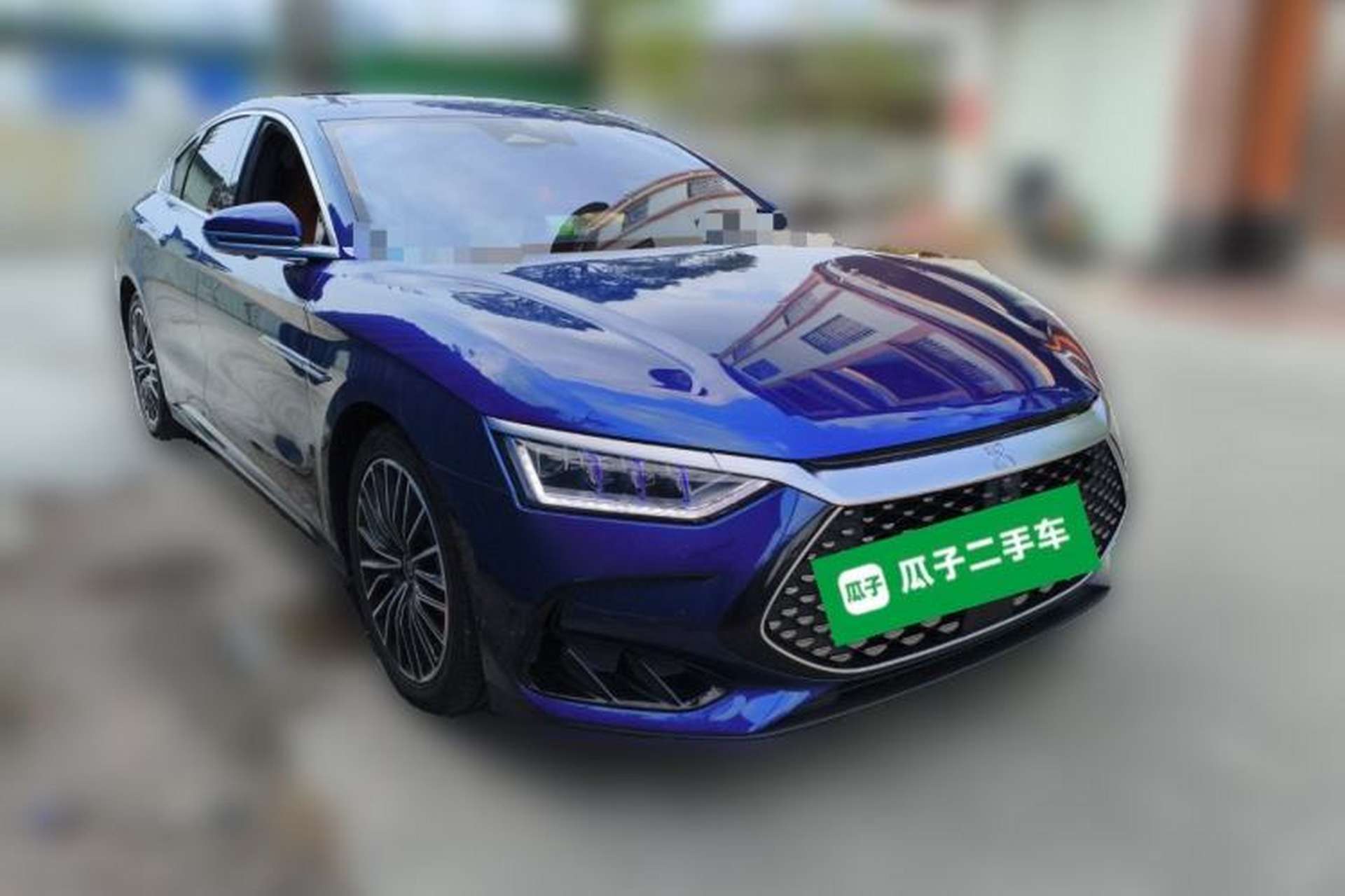 Used BYD Han 2022 DM-i 121KM Luxury Model Front Right 45 Deg