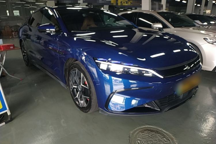 Used BYD Han 2022 EV Genesis Edition 715 km Front-Wheel-Drive Flagship Model Front Right 45 Deg