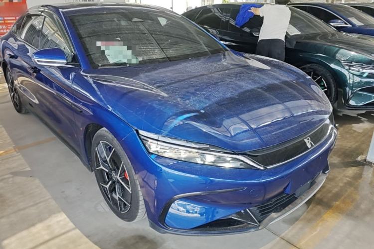 Used BYD Han 2022 EV Genesis Edition 715 km Front-Wheel-Drive Flagship Model Front Right 45 Deg