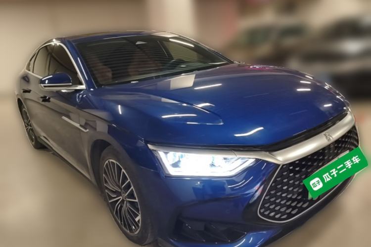 Used BYD Han 2022 DM-i 121KM Luxury Model Front Right 45 Deg