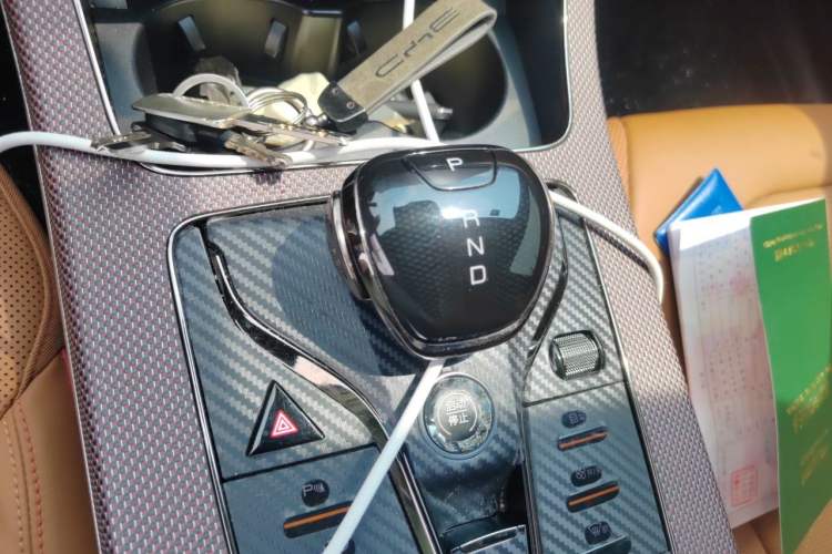Used BYD Han 2022 DM-p 202km Four-Wheel Drive Flagship Model Gear Lever