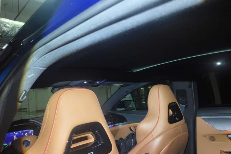 Used BYD Han 2022 EV Genesis Edition 715KM Front-Wheel-Drive Prestige Model Headliner