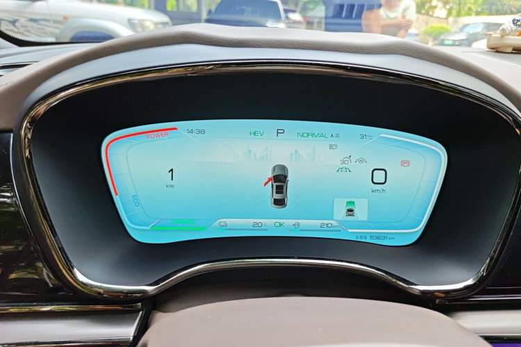 Used BYD Han 2022 DM-i 121KM Luxury Model Instrument Cluster