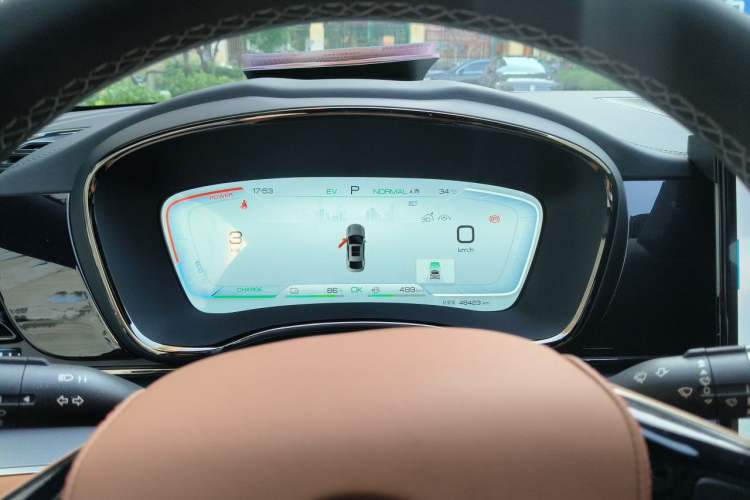 Used BYD Han 2022 DM-i 121KM Prestige Model Instrument Cluster