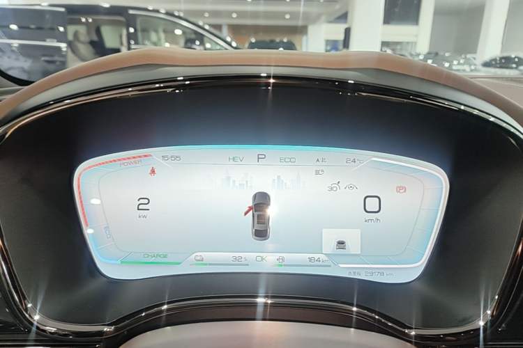 Used BYD Han 2022 DM-i 121KM Prestige Model Instrument Cluster