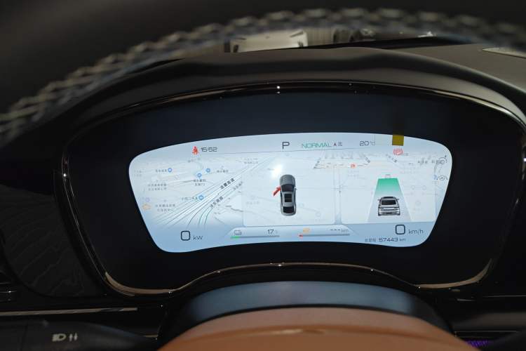 Used BYD Han 2022 DM-i 121KM Luxury Model Instrument Cluster