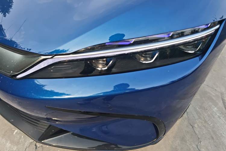 Used BYD Han 2022 EV Genesis Edition 610KM All-Wheel Drive Premium Model Left Front Headlight