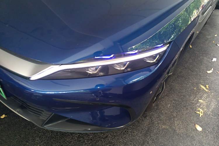 Used BYD Han 2022 EV Genesis Edition 715 km Front-Wheel-Drive Flagship Model Left Front Headlight