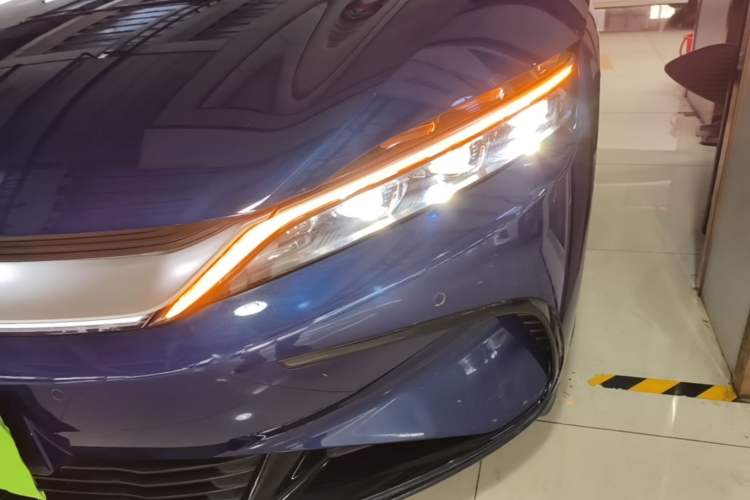 Used BYD Han 2022 EV Genesis Edition 715KM Front-Wheel-Drive Prestige Model Left Front Headlight