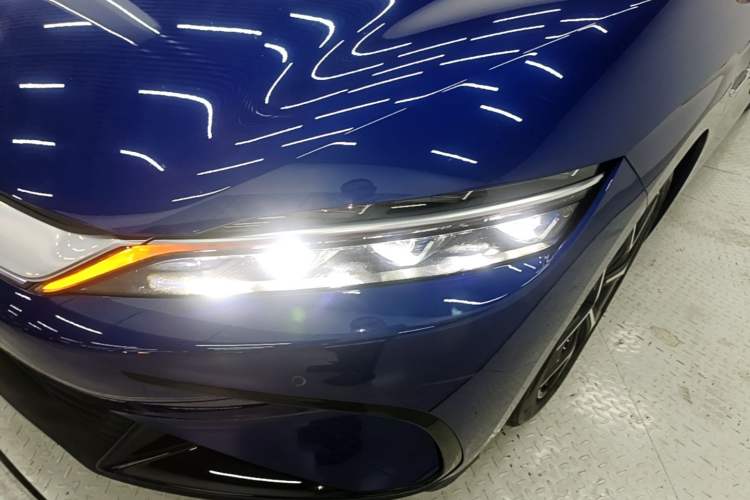 Used BYD Han 2022 EV Genesis Edition 715 km Front-Wheel-Drive Flagship Model Left Front Headlight