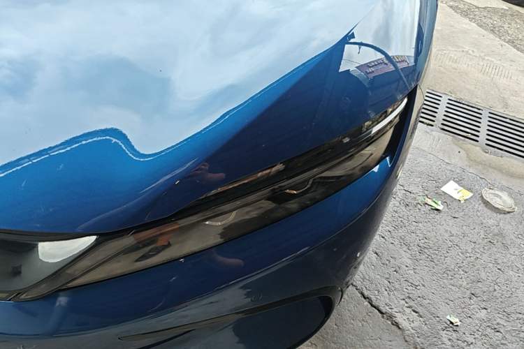 Used BYD Han 2022 EV Genesis Edition 610KM All-Wheel Drive Premium Model Left Front Headlight
